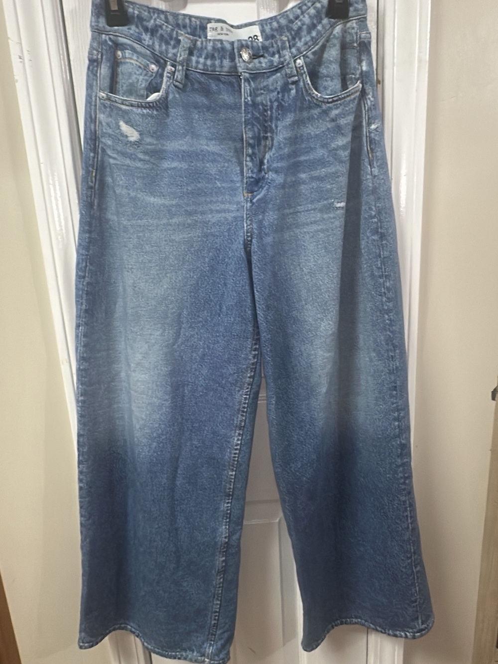 Rag & Bone Miramar Sofie Ankle-Length Pant. Long 27 inches (mix46) - Picture 4 of 12